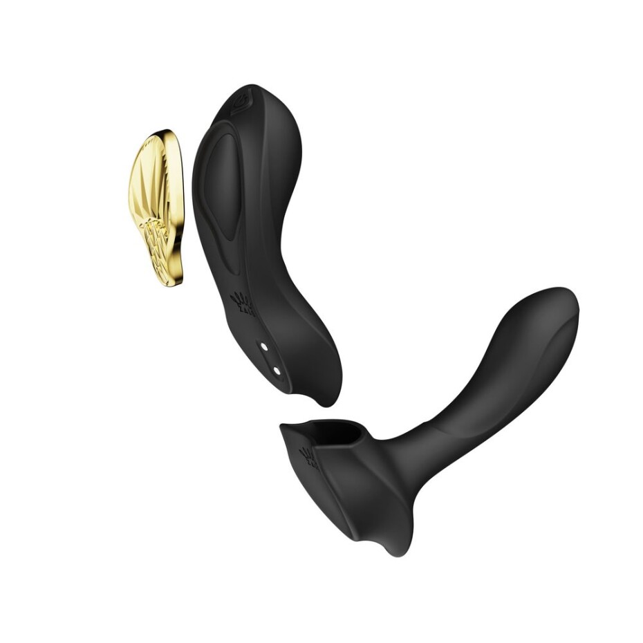 Zalo Aya Wearable Massager Obsidian Black - main (1)