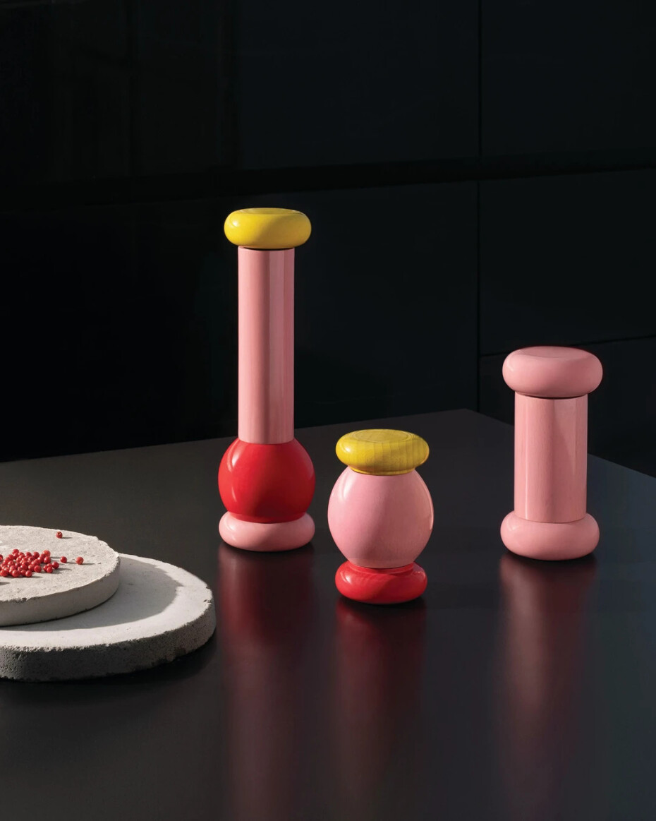Mlýnek na sůl nebo pepř MP0210, červená, Alessi - main (1)