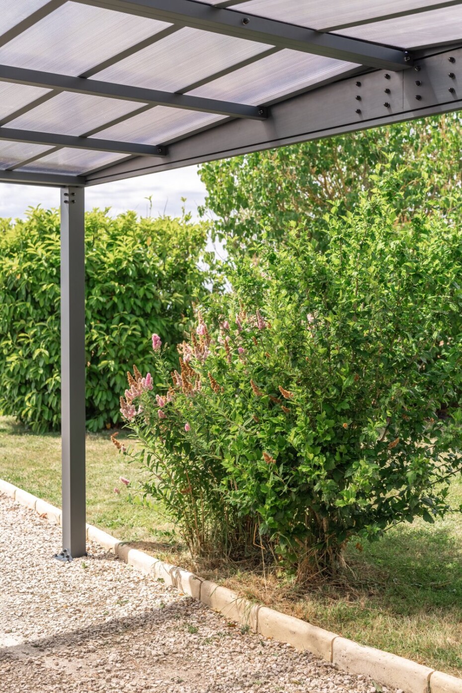 Kovový přístřešek / carport TRIGANO JARDIN LIBECCIO LG2463 - main (4)