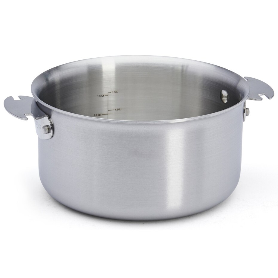 Hrnec ALCHIMY LOQY 18 cm, stříbrná, nerezová ocel, de Buyer - main (0)