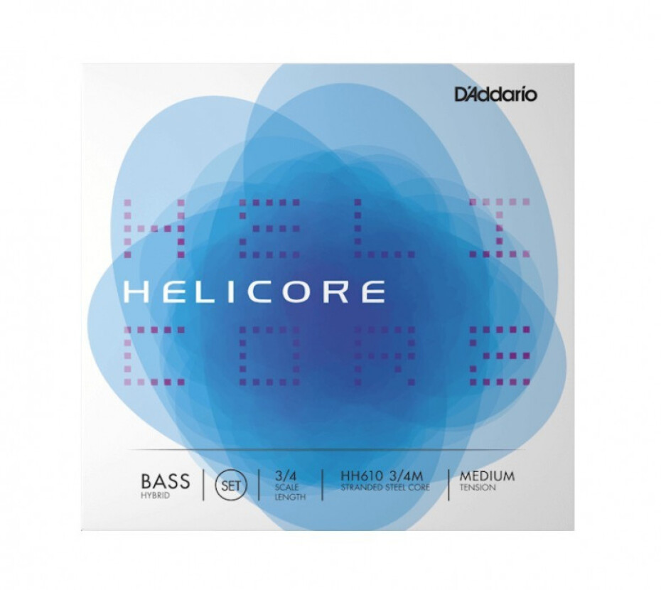 D´Addario Orchestral HH613 3/4M Helicore Hybrid Bass - Single A String - 3/4 Medium Tension - main (0)