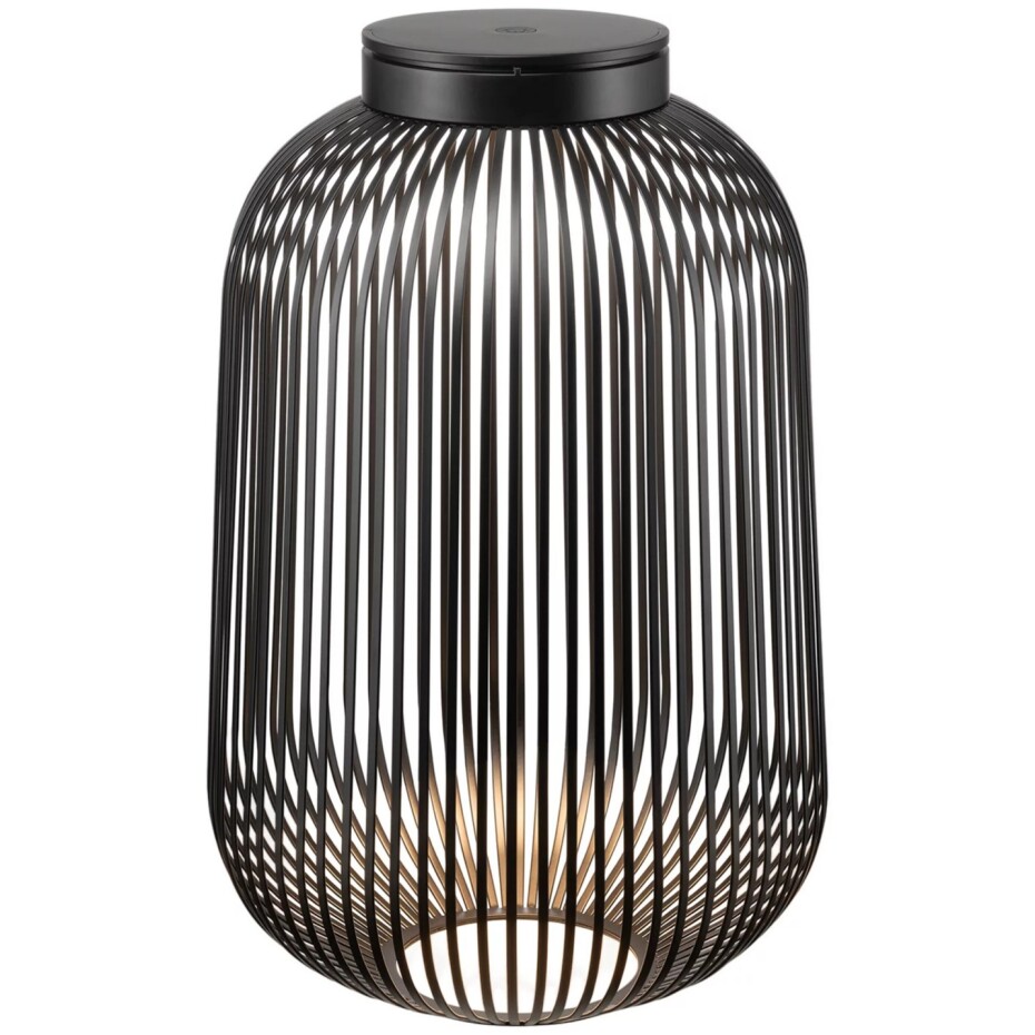 Přenosná stolní lampa LITO M 49 cm, LED, černá, ocel, Blomus - main (5)