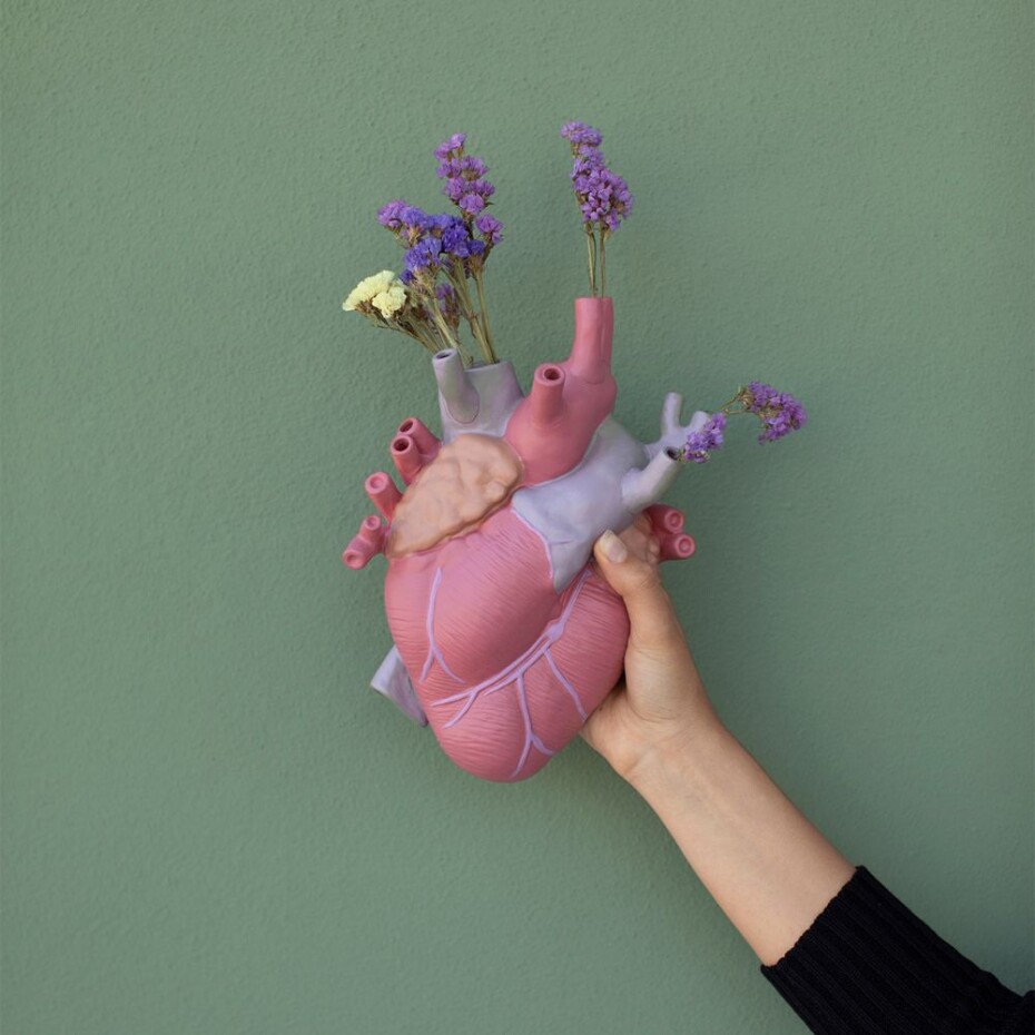 Váza LOVE IN BLOOM 25 cm, barevná, Seletti - main (4)
