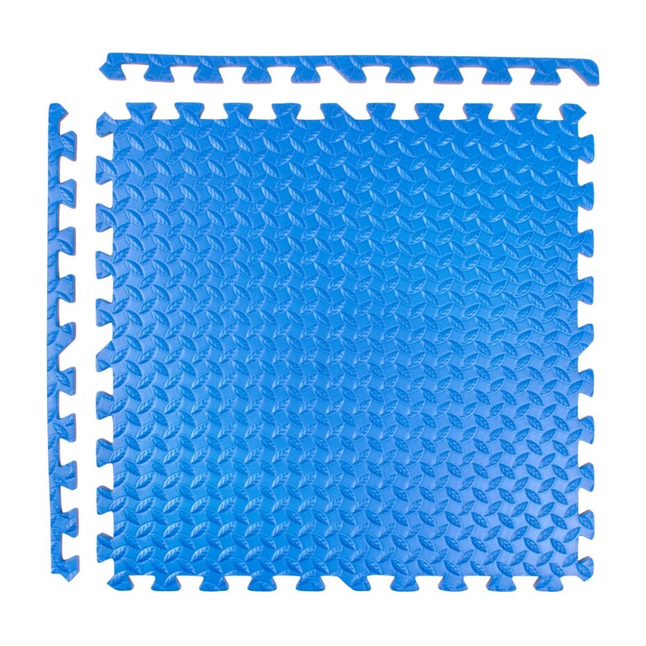Puzzle podložka Sportago Easy-Lock 60x60x1,2 cm, 4 ks, modrá - main (4)