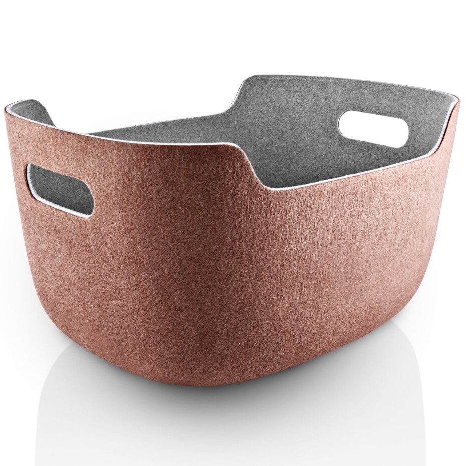 Úložný koš TIDY 48 x 26 cm, kaštanová, plast, Eva Solo - main (0)