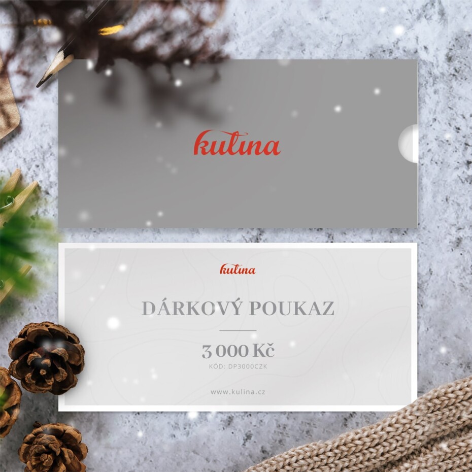 Kulina Dárkový poukaz v hodnotě 3 000 Kč - main (0)