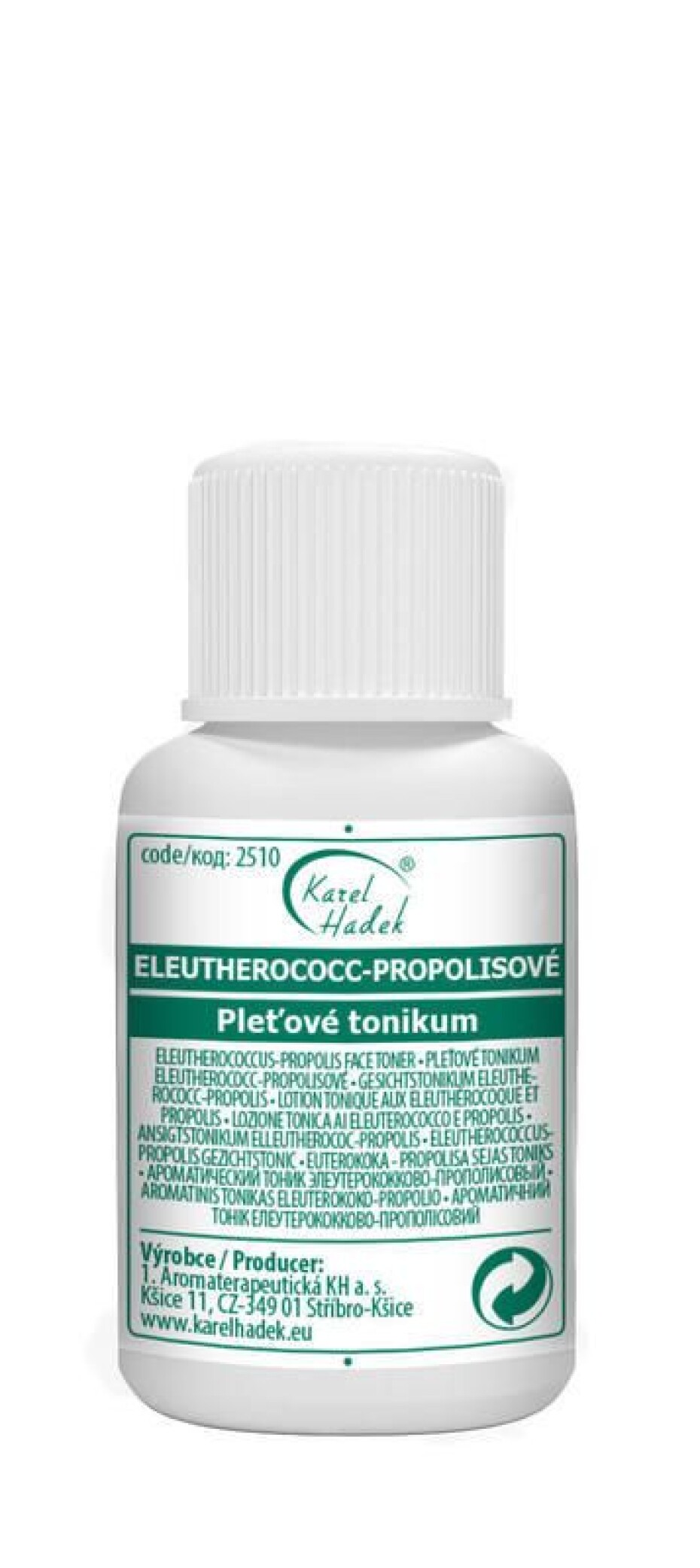 Hadek Eleutherococc-Propolisové Pleťové tonikum velikost: 20 ml - main (0)