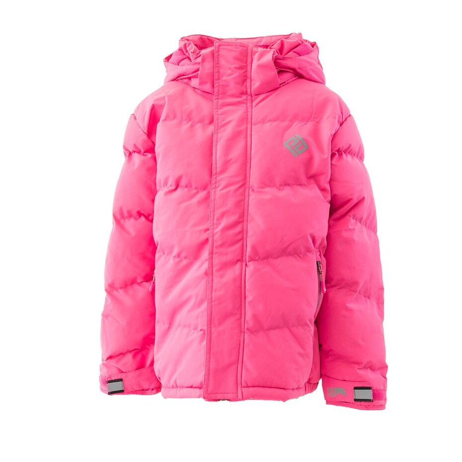 bunda zimní Puffa Neon dívčí, Pidilidi, PD1110-03, růžová - 152 | 12let - main (3)