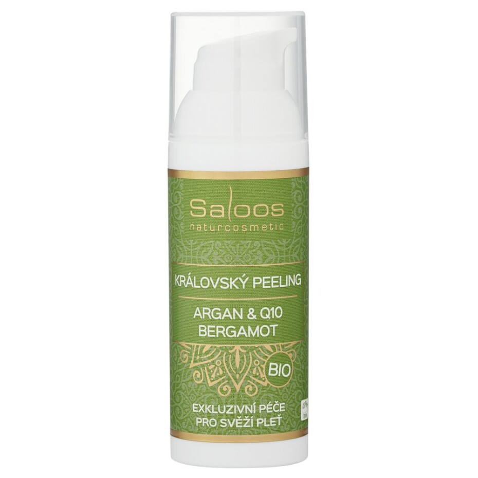 Saloos Bio královský peeling Argan & Q10 – Bergamot 50 ml - main (0)
