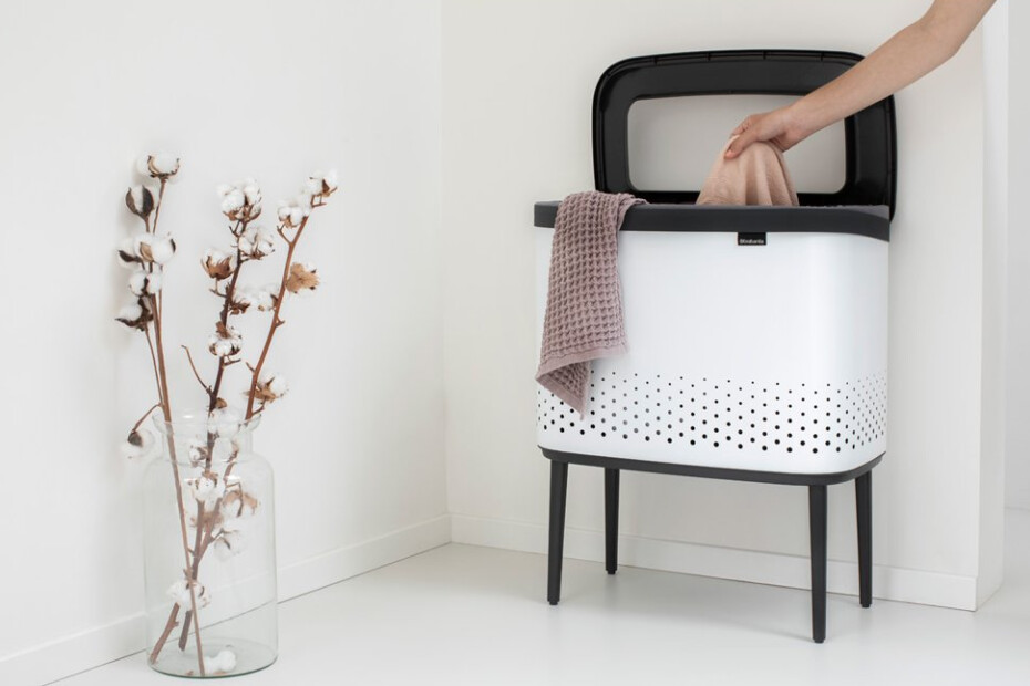 Koš na prádlo BO 60 l, bílá, Brabantia - main (5)