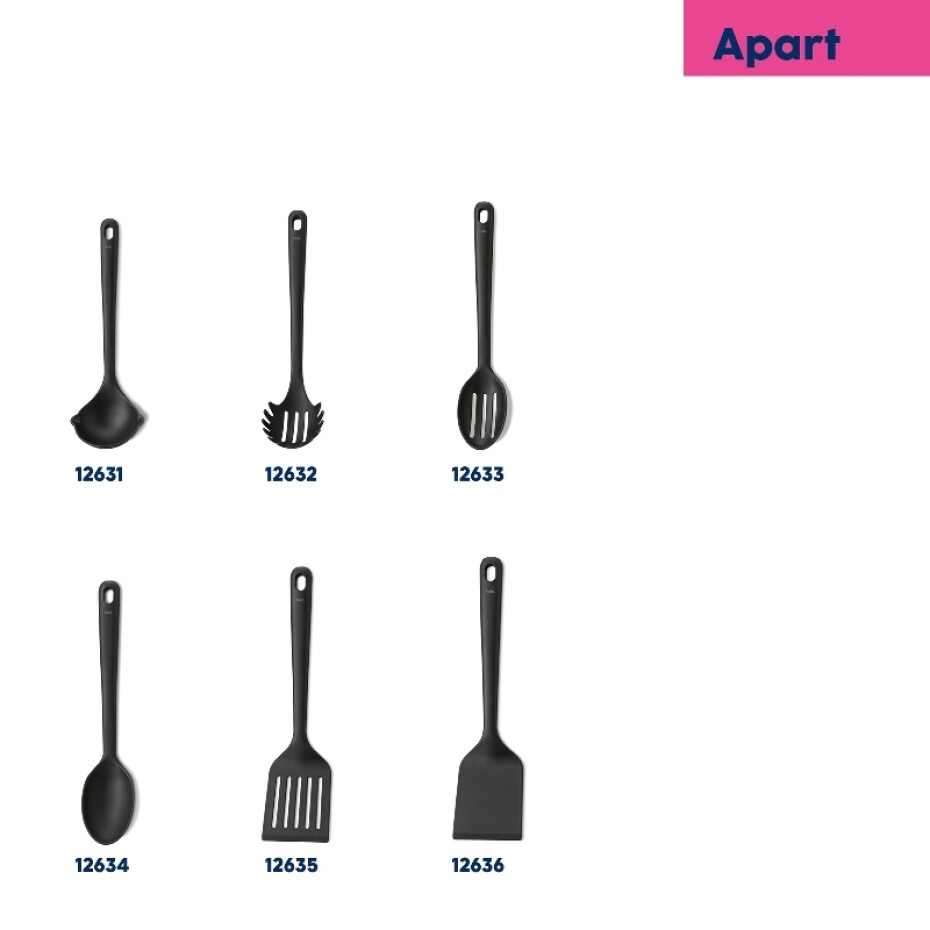 KELA Naběračka na polévku Apart plast černá KL-12631 - main (4)