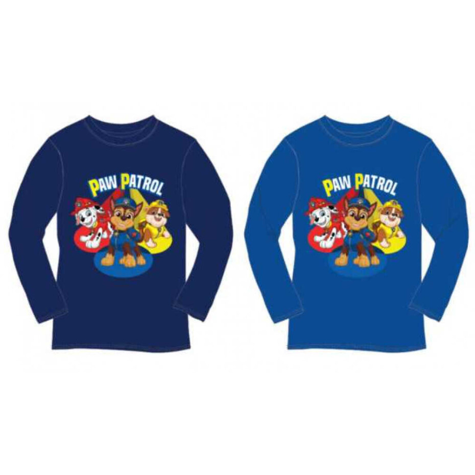 Paw Patrol - Tlapková patrola -Licence Chlapecké tričko - Paw Patrol 254, tmavě modrá Barva: Modrá tmavě, Velikost: 98 - main (0)