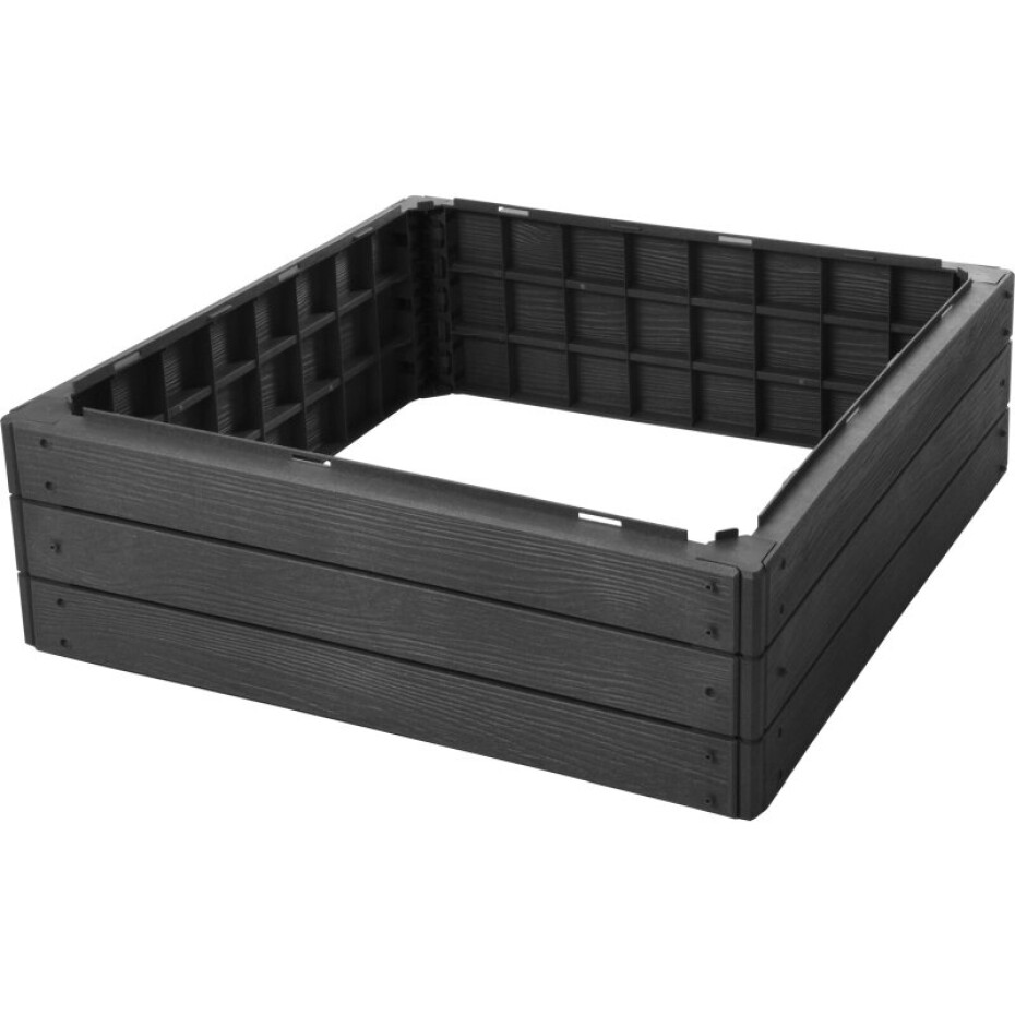 PROGARDEN Vyvýšený záhon 75 x 75 cm tmavě hnědá KO-Y89300540 - main (0)