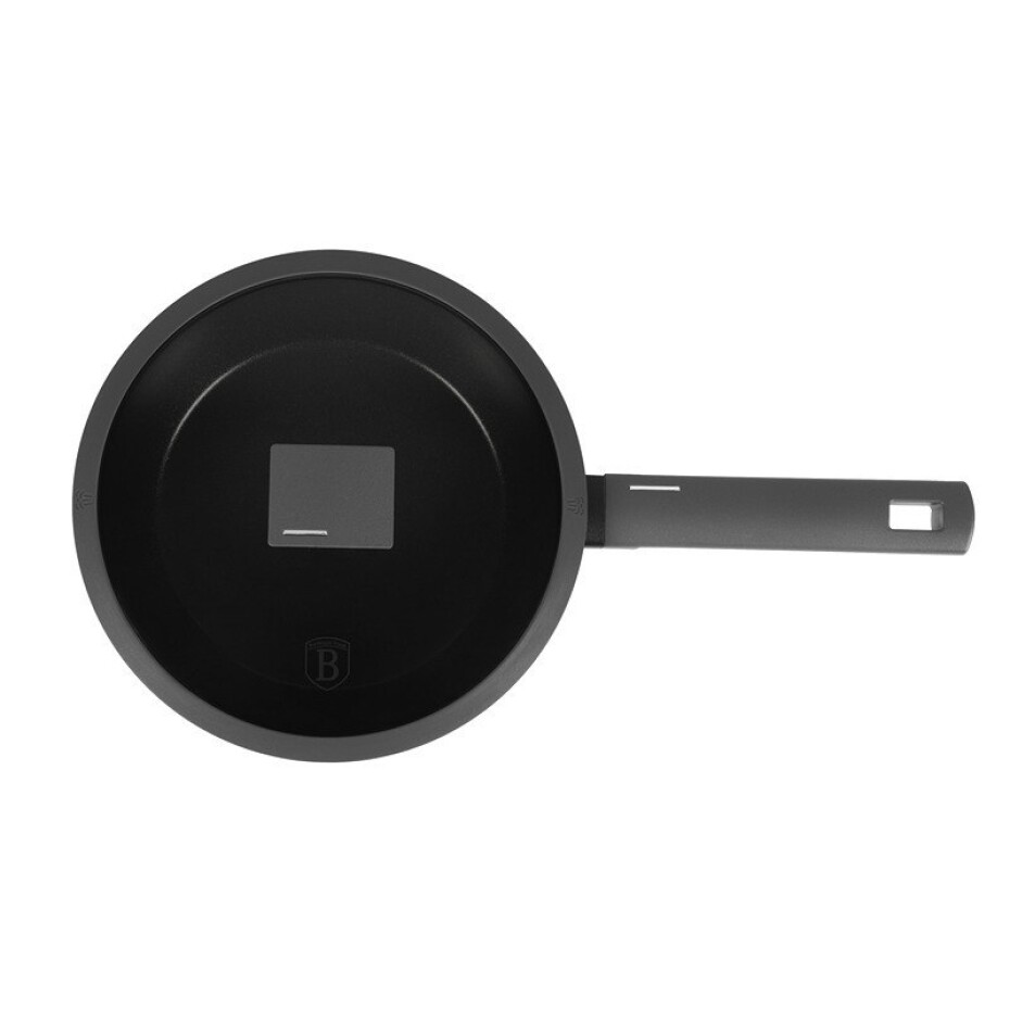 BERLINGERHAUS Pánev hluboká s titanovým povrchem a poklicí 24 cm Antracit Collection BH-8122 - main (2)