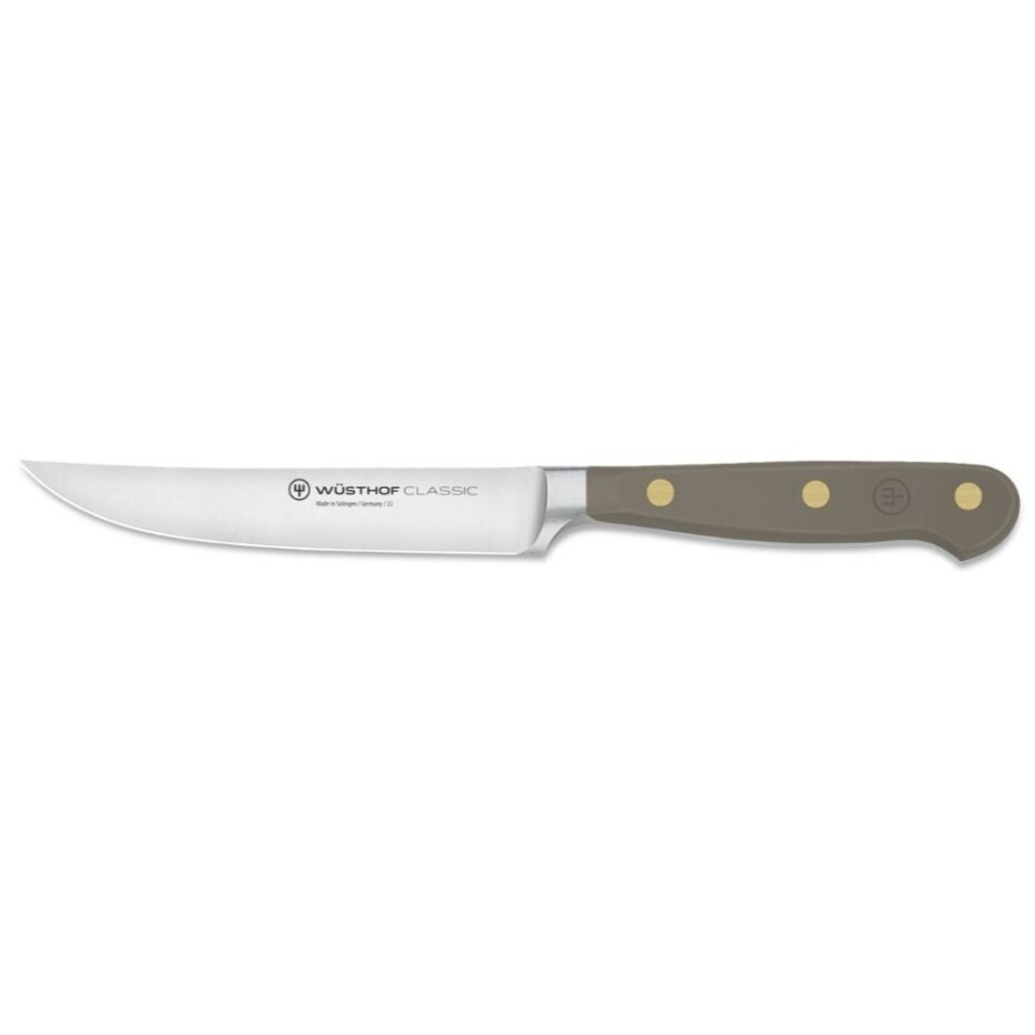 Steakový nůž CLASSIC COLOUR 12 cm, sada 4 ks, sametově ústřicová, WÜSTHOF - main (5)
