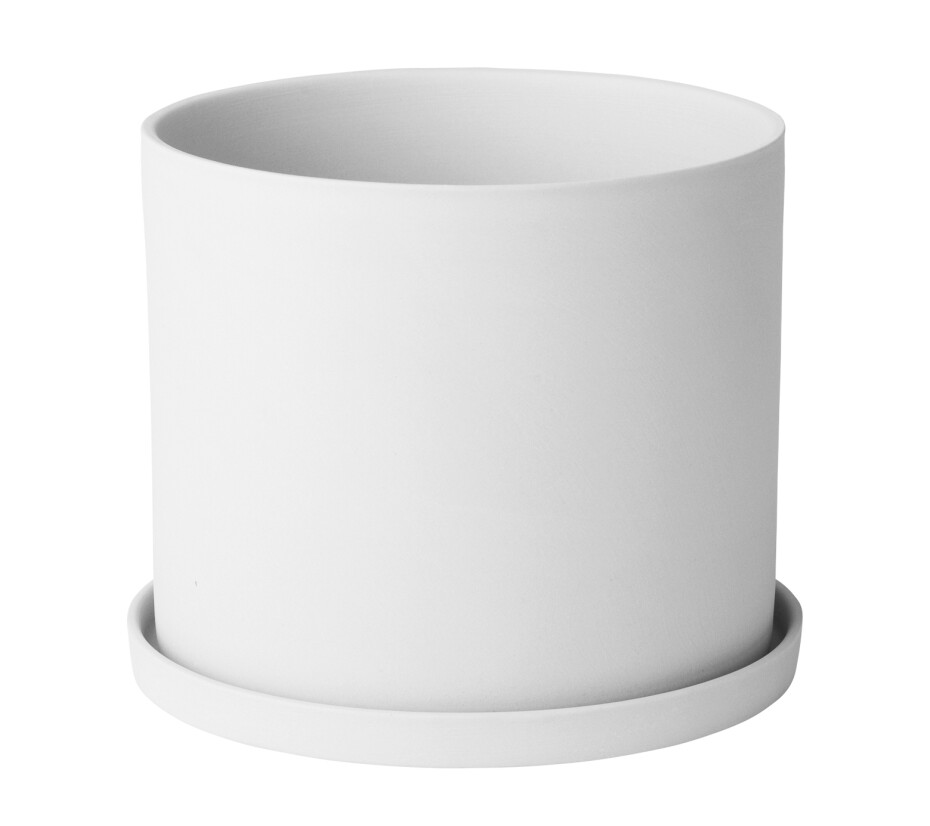 BLOMUS Květináč porcelánový bílý průměr 15cm nona - main (0)