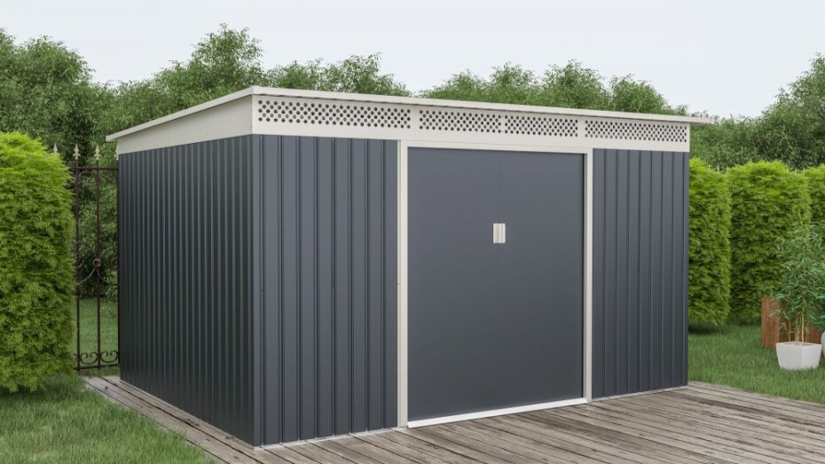 G21 Zahradní domek G21 GRAH 915 - 340 x 269 cm, antracitový G21-6390095 - main (3)