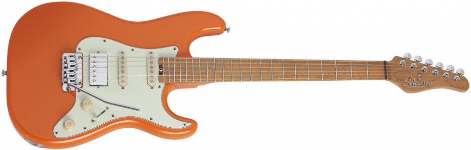 Schecter Nick Johnston Traditional HSS Atomic Orange - main (0)