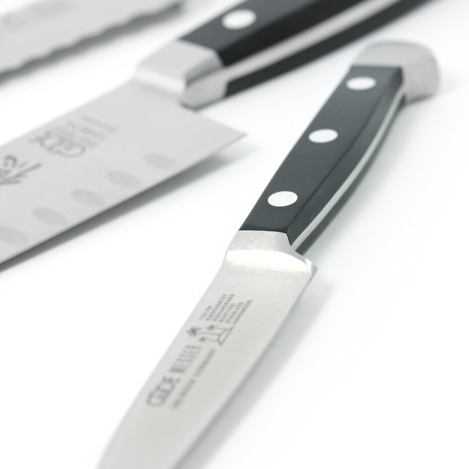 Güde Solingen Santoku nůž ALPHA POM 18 cm, černá, Güde - main (4)