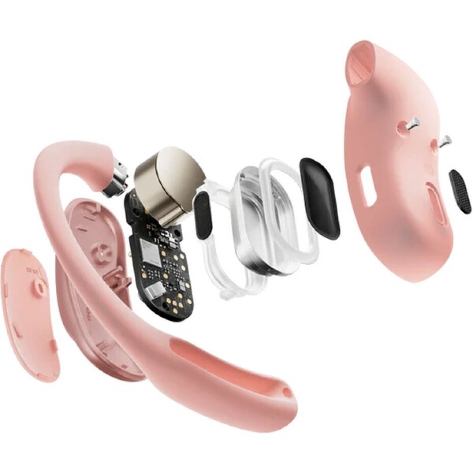 Shokz OpenFit Air Bluetooth sluchátka růžová - main (3)