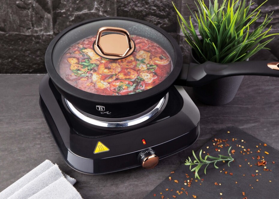 BERLINGERHAUS Elektrický vařič jednoplotýnkový 1500 W Black Rose Collection BH-9437 - main (3)