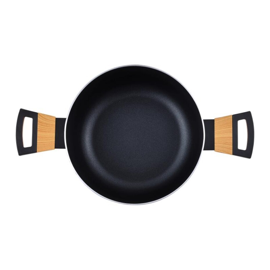 BERGNER Kastrol s nepřilnavým povrchem a poklicí 24 cm Earth Black BG-32036-BK - main (8)