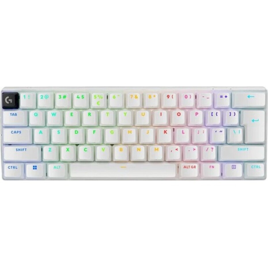 Logitech PRO X 60 LIGHTSPEED Tactile herní mechanická klávesnice (US) bílá - main (0)
