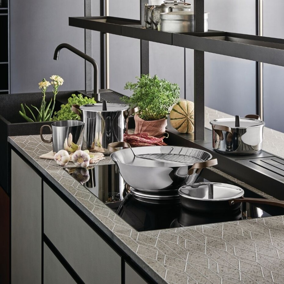 Sada hrnců EDO, sada 7 ks, Alessi - main (2)