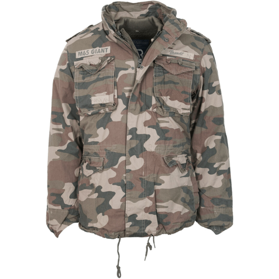 Brandit Bunda M65 Giant woodland světlá S - main (0)