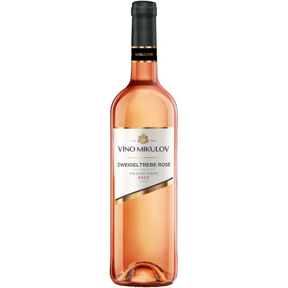 Víno Mikulov Zweigletrebe Rosé 2023 pozdní sběr - main (0)