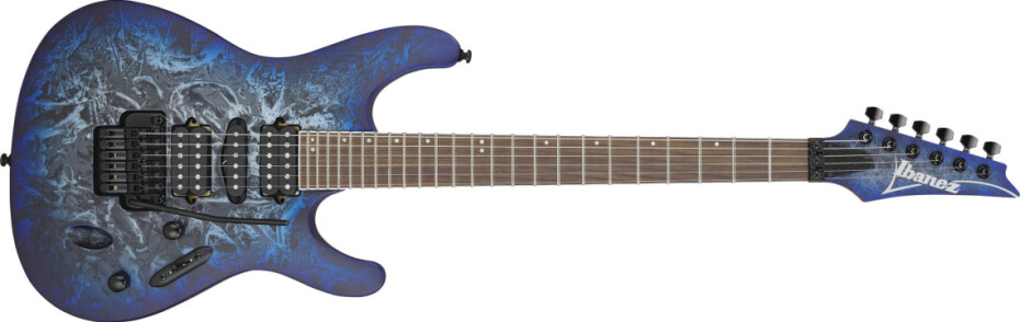 Ibanez S770-CZM - Cosmic Blue Frozen Matte - main (0)