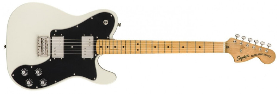 Fender Squier Classic Vibe 70s Telecaster Deluxe Olympic White Maple - main (0)