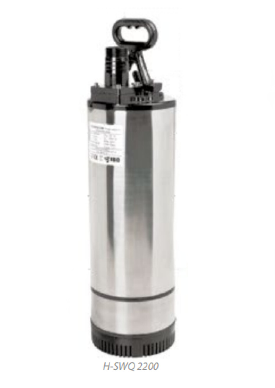 Vysokotlaké nerezové ponorné čerpadlo IBO H-SWQ 2200, 230V, kabel 10m s plovákem - main (0)
