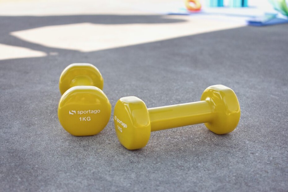 Vinylová činka Sportago Kirby, 2x1kg - main (3)