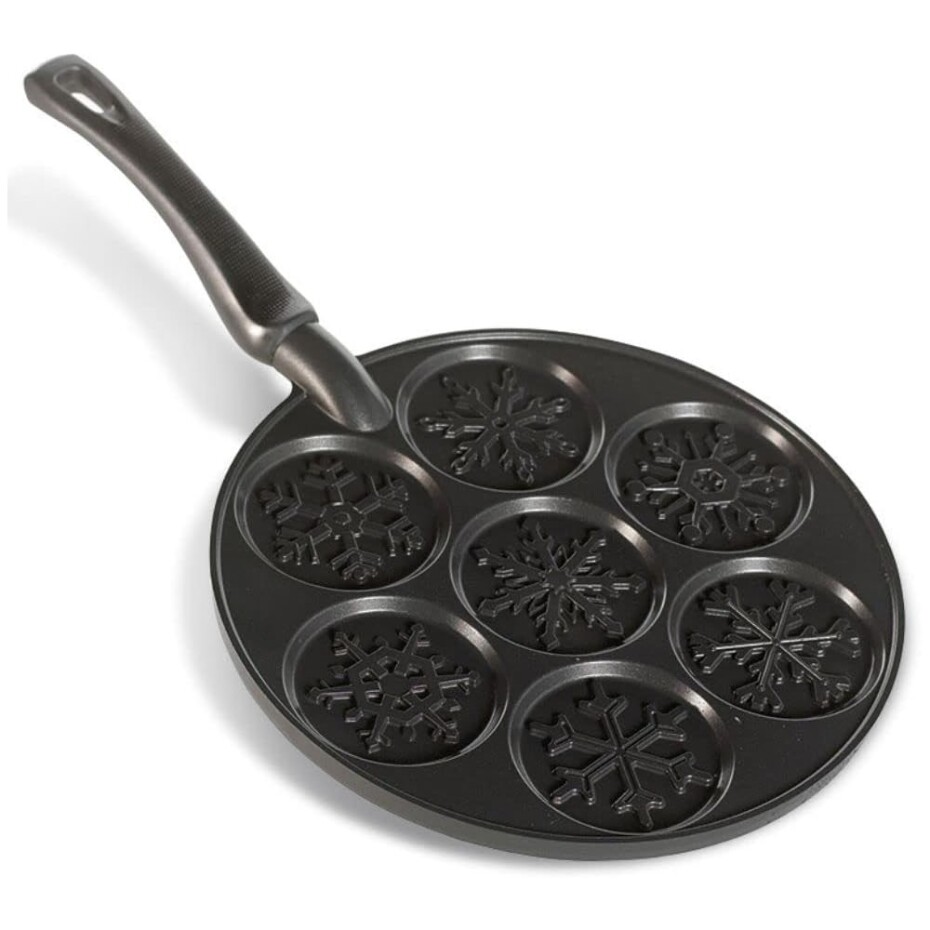 Pánev na lívance 26 cm, sněhové vločky, hliník, Nordic Ware - main (0)
