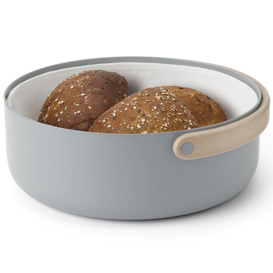 Košík na pečivo EMMA 23 cm, šedá, hliník, Stelton - main (0)