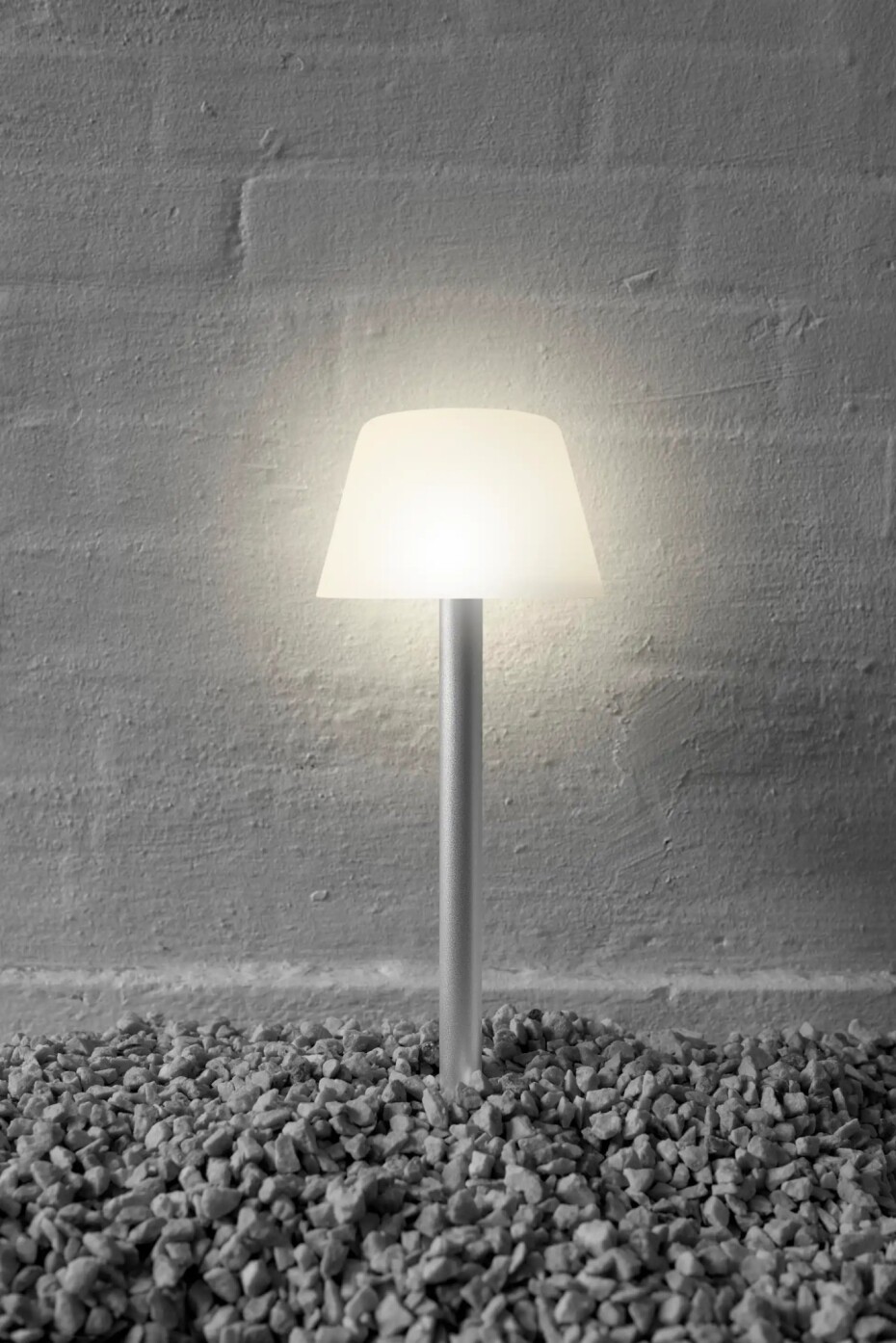 Solární lampa SUNLIGHT  37 cm, k zapíchnutí do země, šedá, Eva Solo - main (2)