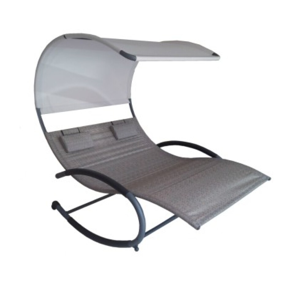 Vivere zahradní houpací postel Double Chaise Rocker NO Sienna - main (3)