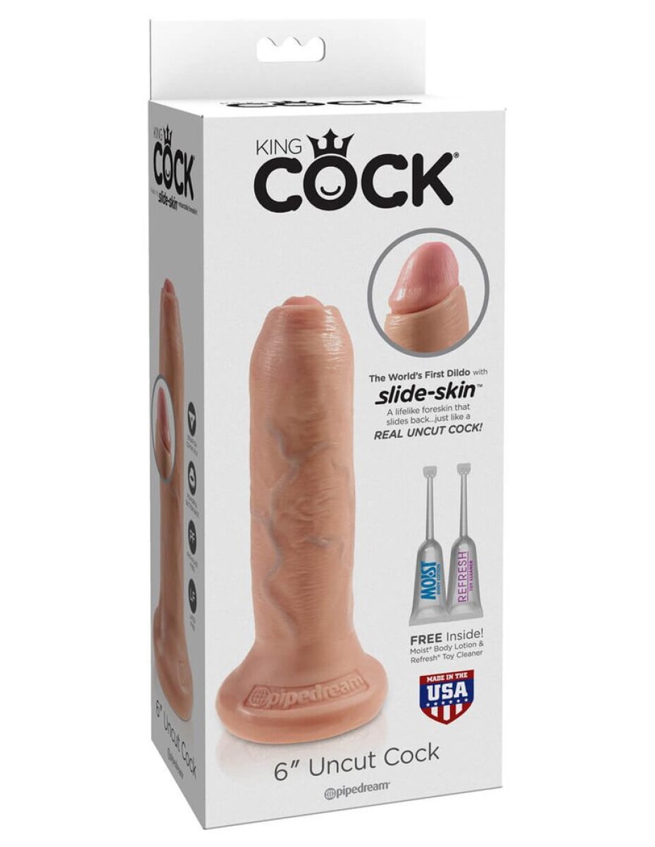 Pipedream King Cock 6 Inch Uncut skin - main (3)