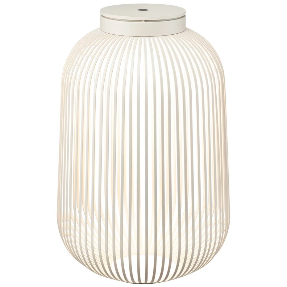 Přenosná stolní lampa LITO M 49 cm, LED, hedvábně šedá, ocel, Blomus - main (2)