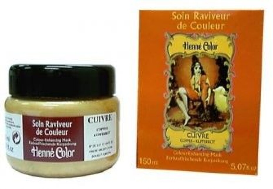 Henné Color tónovací výživná vlasová maska měděná 150 ml - main (0)