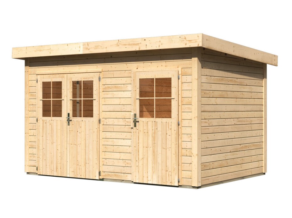 Dřevěný domek KARIBU TINTRUP (64279) natur LG1780 - main (0)