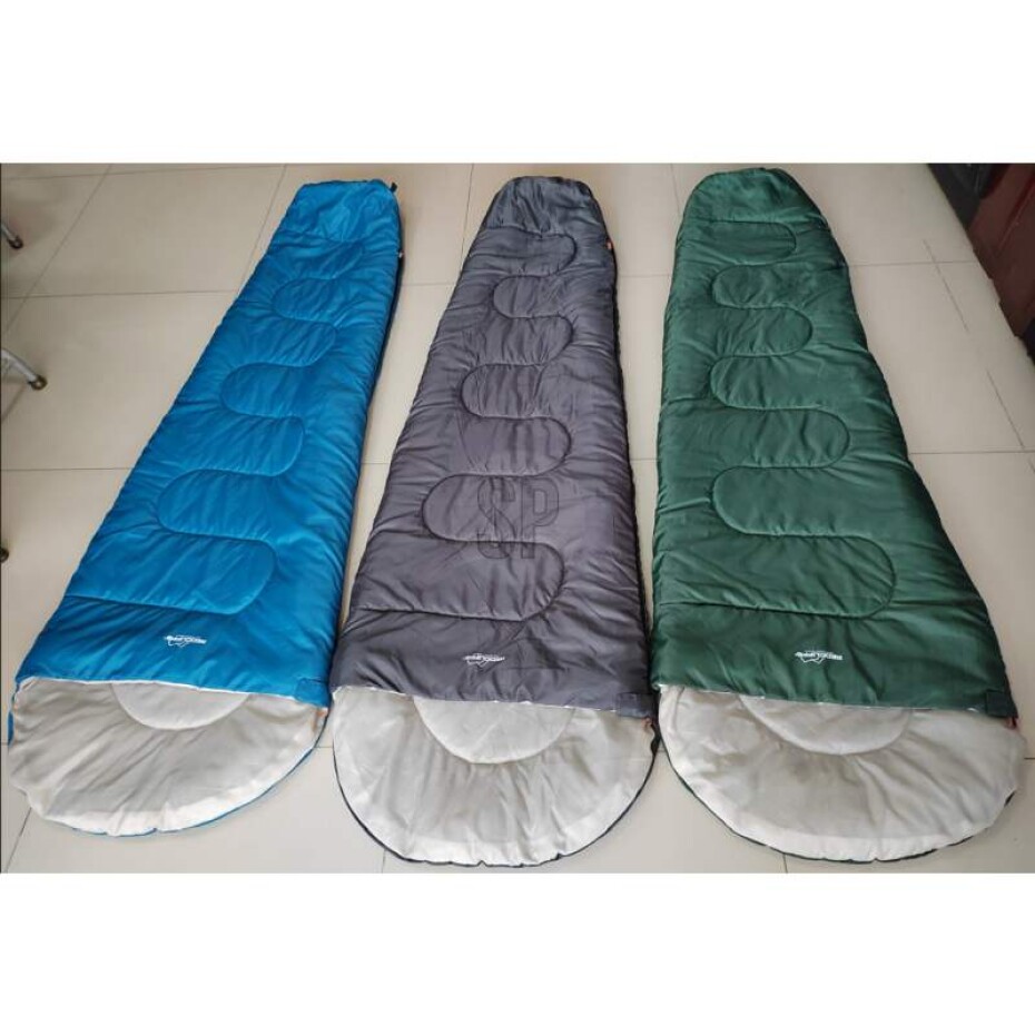 PROGARDEN Spací pytel mumie 230 cm šedá KO-X98000270seda - main (1)