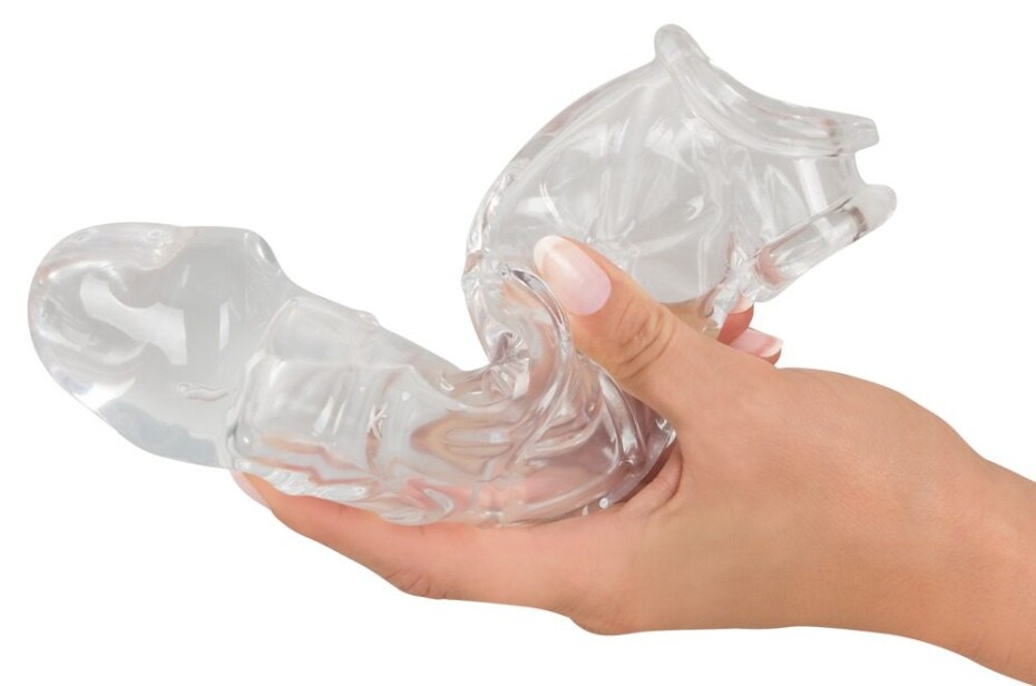You2Toys Crystal Penis Sleeve with Extension and Ball Ring - main (4)