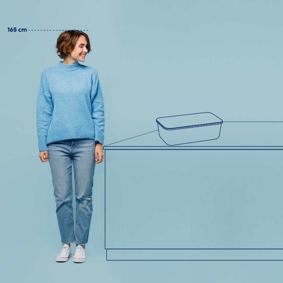 KELA Chlebník Apart plast světle šedý KL-12637 - main (3)