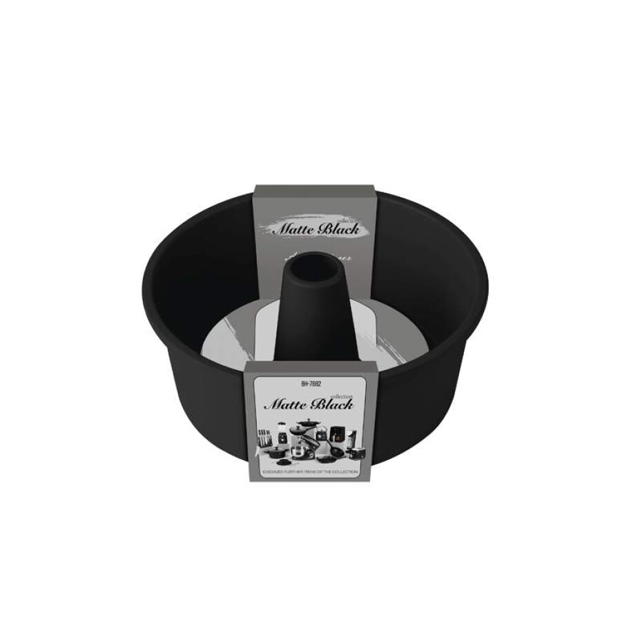 BERLINGERHAUS Forma na bábovku s titanovým povrchem 25 cm Matte Black Collection BH-7882 - main (1)