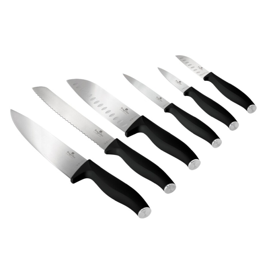 BERLINGERHAUS Sada nožů nerez 6 ks Matte Black Collection BH-2950 - main (0)
