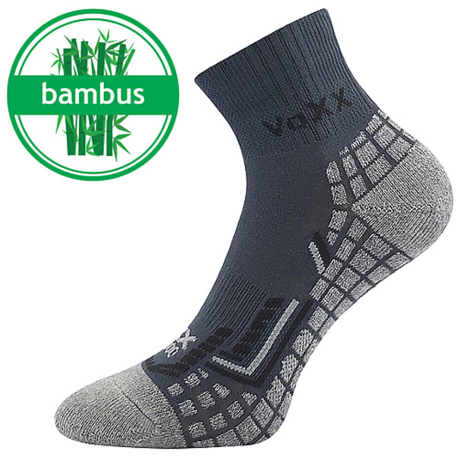 Bambusové ponožky VoXX - Yildun, tmavě šedá Barva: Šedá tmavě, Velikost: 39-42 - main (1)
