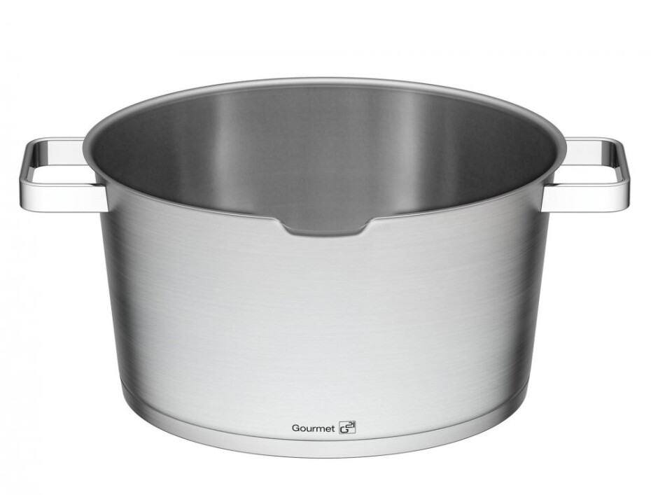 G21 Hrnec G21 Gourmet Magic s cedníkem 28 cm s poklicí nerez G21-60022152 - main (1)