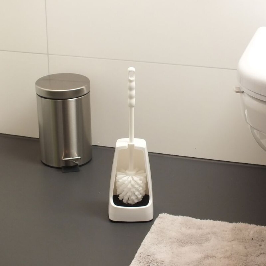 KELA WC sada LEVIN kvadratická plast, bílá KL-26010 - main (2)